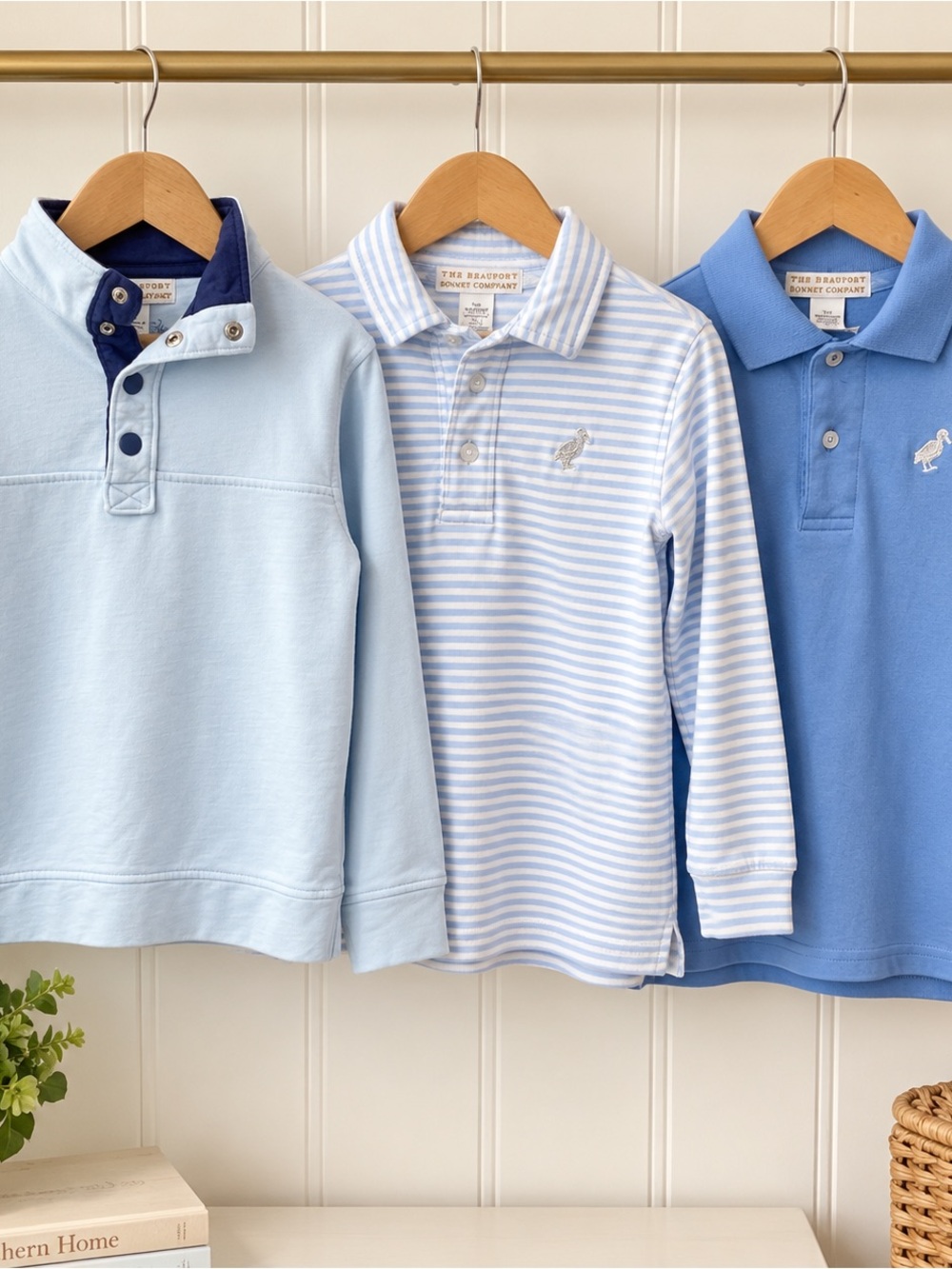 TBBC Kids' Light Blue Polo & Tops Set
